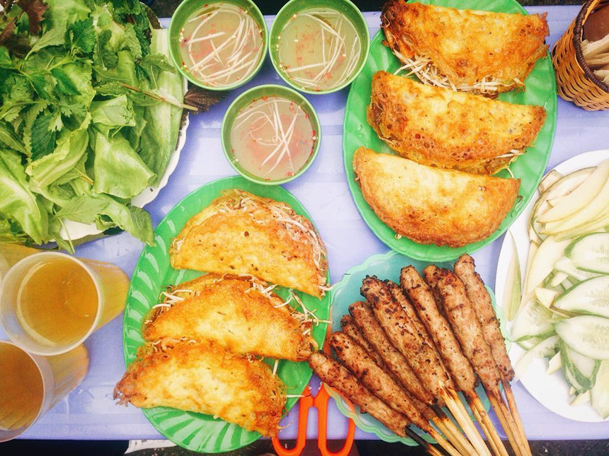 làm các món ăn vặt
